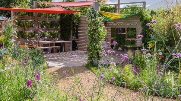 Sensory Trust's garden at Hampton Court Garden Festival 2019