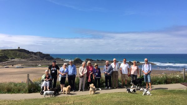 Group photo of Bude walking group