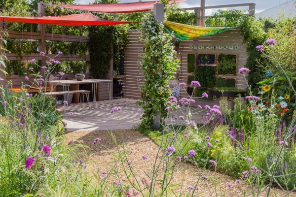 Sensory Trust's garden at Hampton Court Garden Festival 2019