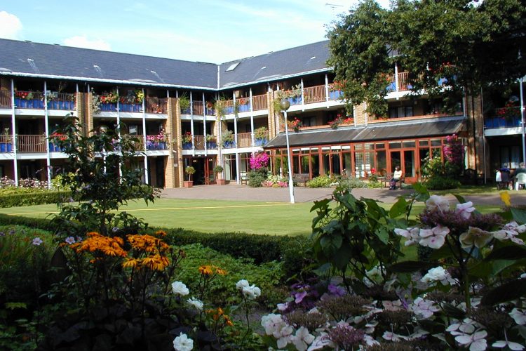 Sheltered housing landscape designed for year round interest