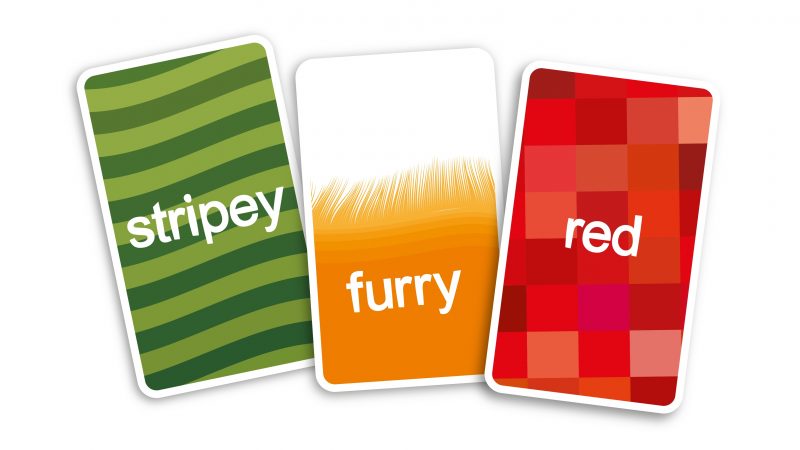 Cards from Sensory Trust's gofindit game