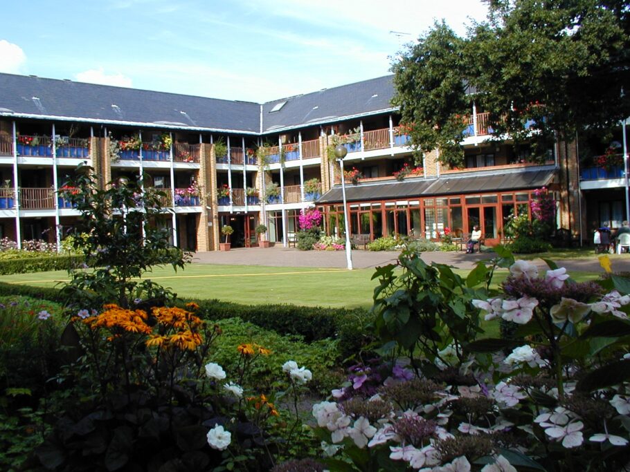 Sheltered housing landscape designed for year round interest